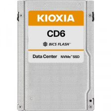 KIOXIA CD6-R Series KCD61LUL15T3 - Solid state drive - 15360 GB - internal - 2.5" - PCI Express 4.0 (NVMe)